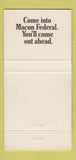 Matchbook Cover - First National Bank Punta Gorda FL 30 Strike