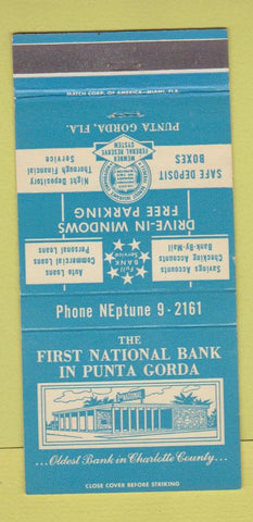 Matchbook Cover - First Citizens Bank and Trust Titusville FL 30 Strike
