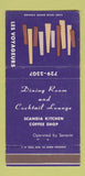 Matchbook Cover - Les Voyageurs Minneapolis ST Paul MN Airport 30 Strike