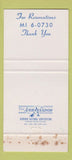 Matchbook Cover - Frank & Eddie's Blue Horse Tavern Blue Bell PA 30 Strike