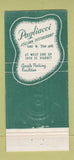 Matchbook Cover - Pagliacci Italian Restaurant Denver Colorado 30 Strike