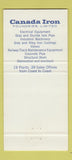 Matchbook Cover - Canada Iron Foundries  30 Strike