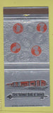 Matchbook Cover - First National Bank of Antioch IL 30 Strike