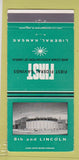 Matchbook Cover - First Federal Savings Liberal KS 30 Strike