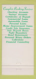 Matchbook Cover - Deerfield Beach State Bank FL 30 Strike