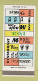 Matchbook Cover - Magic Inn Theatre Restaurant Seattle WA 30 Strike
