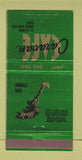 Matchbook Cover - Cafe Caravan Grand Junction Colorado Giraffe  30 Strike