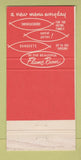 Matchbook Cover - Cafe Caravan Grand Junction Colorado Giraffe  30 Strike