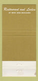 Matchbook Cover - Lindenhof German Village OH 30 Strike