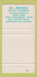 Matchbook Cover - First Federal Savings Lafayette IN 30 Strike
