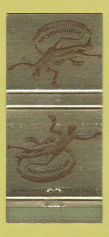 Matchbook Cover - Promenade Cafe Rockefeller Center New York City WEAR 30 Strike
