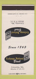 Matchbook Cover - Exchange National Bank Columbia MO 30 Strike