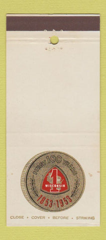 Matchbook Cover - First Wisconsin National Bank Milwaukee WI 30 Stick