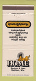 Matchbook Cover - Home Savings and Loan Madison WI 30 Strike