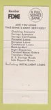 Matchbook Cover - Commercial Savings Bank Walnut Creek OH 30 Strike
