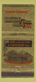 Matchbook Cover - Morrill and Janes Bank & Trust Hiawatha KS 30 Strike