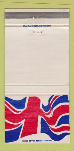 Matchbook Cover - Chartered Bank of London San Francisco Oakland 30 Strike