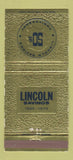 Matchbook Cover - Lincoln Savings Bank 1970 Cleveland? 30 Strike