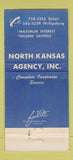 Matchbook Cover - North Kansas Savings Beloit KS WEAR 30 Strike