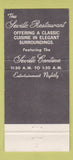 Matchbook Cover - Seville Restaurant Kansas City MO WEAR 30 Strike