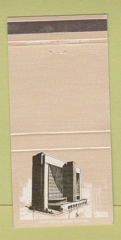 Matchbook Cover - Building Bank? Minneapolis? 30 Strike