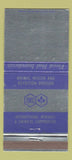 Matchbook Cover - Animal Health Division IMC Chemical Feed 30 Strike