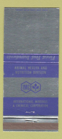 Matchbook Cover - Animal Health Division IMC Chemical Feed 30 Strike