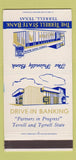 Matchbook Cover - Terrell State Bank TX 30 Strike