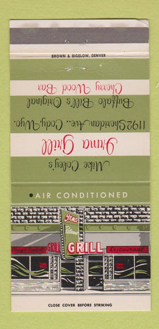 Matchbook Cover - Irma Grill Restaurant Cody WY 30 Strike