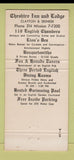Matchbook Cover - Cheshire Inn Lodge St Louis MO 30 Strike