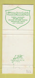 Matchbook Cover - Fouche's Hudson Funeral Home Oakland CA WEAR TAN 30 Strike