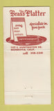 Matchbook Cover - Brass Platter Monrovia CA WEAR 30 Strike