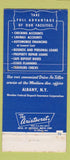 Matchbook Cover - Mechanics and Farmers Bank of Albany NY WEAR 30 Strike