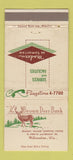 Matchbook Cover - Brown Deer Bank Milwaukee WI WEAR 30 Strike