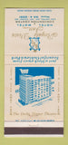 Matchbook Cover - Royale Vista Inn Hotel Hot Springs AR WEAR 30 Strike