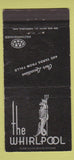 Matchbook Cover - The Whirlpool Niagara Falls NY WEAR 30 Strike