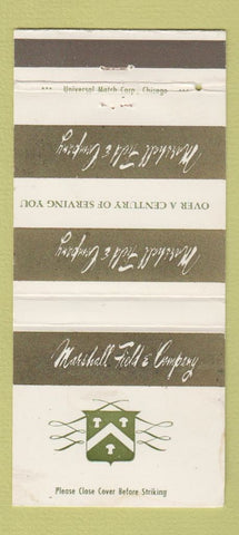 Matchbook Cover - Marshall Fields Company Chicago WORN #1 30 Strike