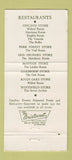 Matchbook Cover - Marshall Fields Company Chicago WORN #1 30 Strike