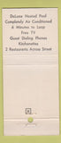 Matchbook Cover - Lakeland Motel Minneapolis MN WEAR 30 Strike