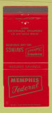 Matchbook Cover - Memphis Federal Savings TN 30 Strike
