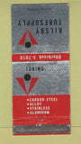Matchbook Cover - Kilsby Tubes Supply WEAR 30 Strike