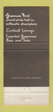 Matchbook Cover - Old Prague Restaurant Cicero IL WEAR 30 Strike