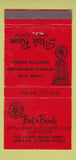 Matchbook Cover - Beef N Brandy Chicago IL 30 Strike