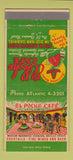 Matchbook Cover - El Poche Cafe San Gabriel CA WORN 30 Strike