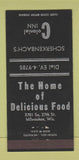 Matchbook Cover - Scherkenbach's Colonial Inn Milwaukee WI 30 Strike