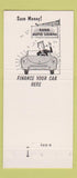 Matchbook Cover - 1st National Bank Altus OK 30 Strike