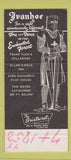 Matchbook Cover - Ivanhoe Restaurant Chicago IL SAMPLE WEAR 30 Strike