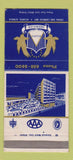 Matchbook Cover - Atlanta American Hotel GA SAMPLE 30 Strike