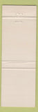 Matchbook Cover - 1963 Chevrolet Vaughan Robert Lee TX