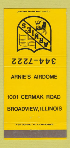 Matchbook Cover - Arnie's Ardmore Broadview IL Viking 30 Strike